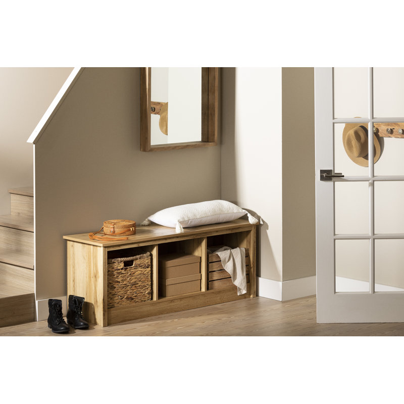 South Shore Cubby Storage Bench Wayfair